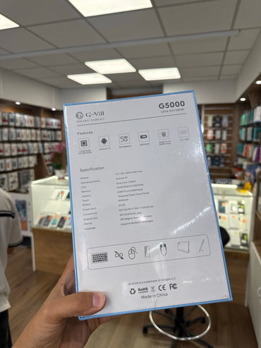 G-VILL G5000 ultra-thin tablet box back specifications