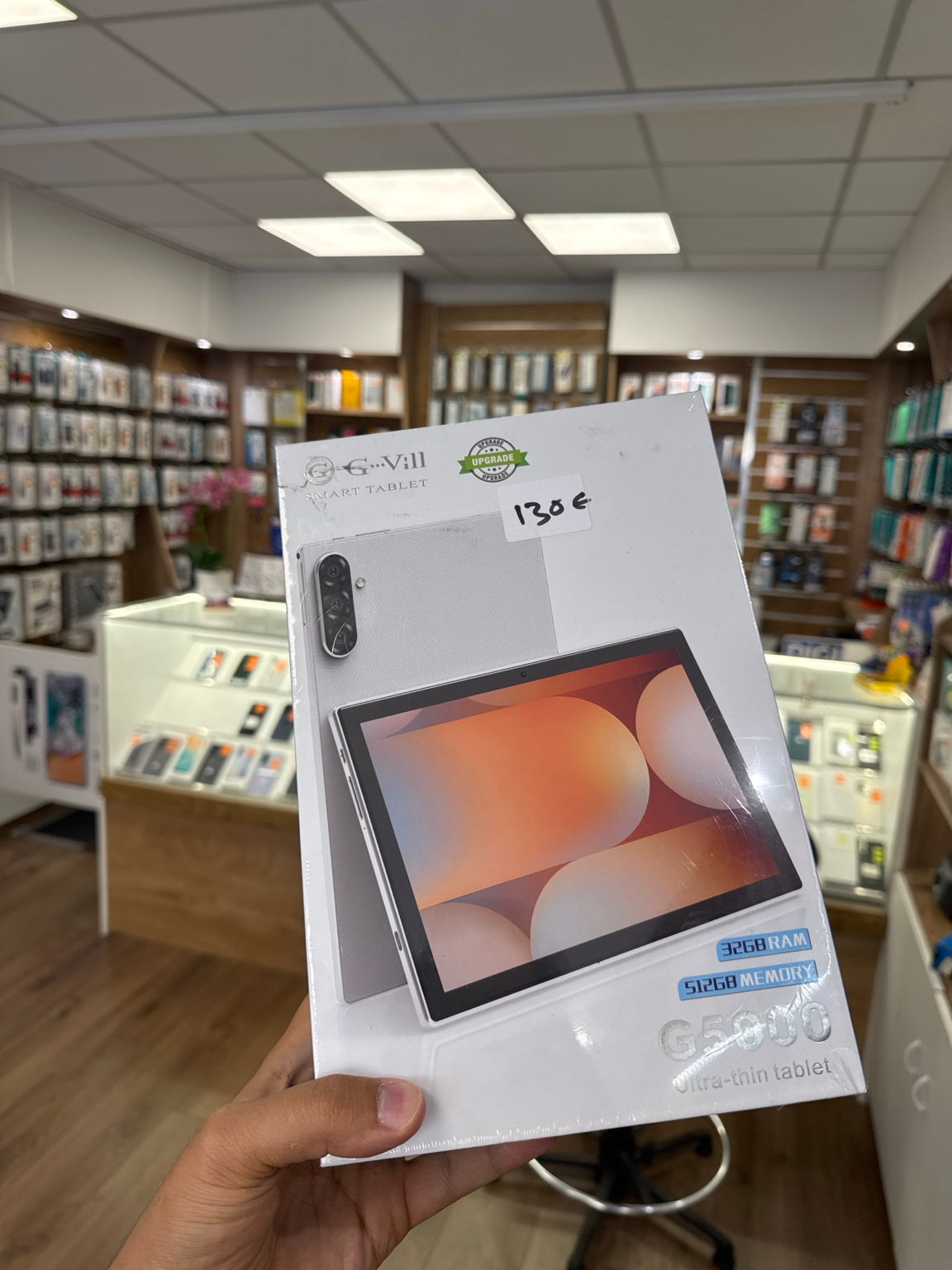 G-VILL G5000 ultra-thin tablet box front